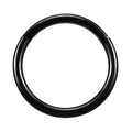 G23 titanium segment hinged clicker ring for septum nose piercing in rainbow colour finish