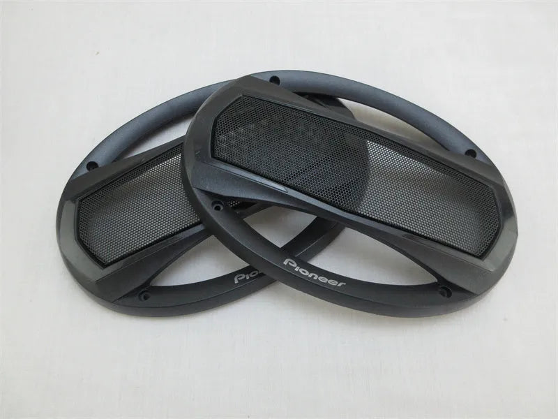 TS-A6995S 6x9 coaxial car audio speaker with rubber surround and iron basket frame