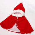 Red cloth shawl cloak garment for a cat or small dog on a mannequin