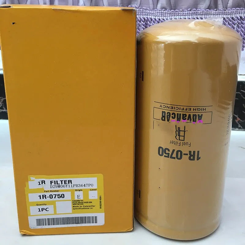 1R-0750 fuel filter element for fuel oil purification systems
