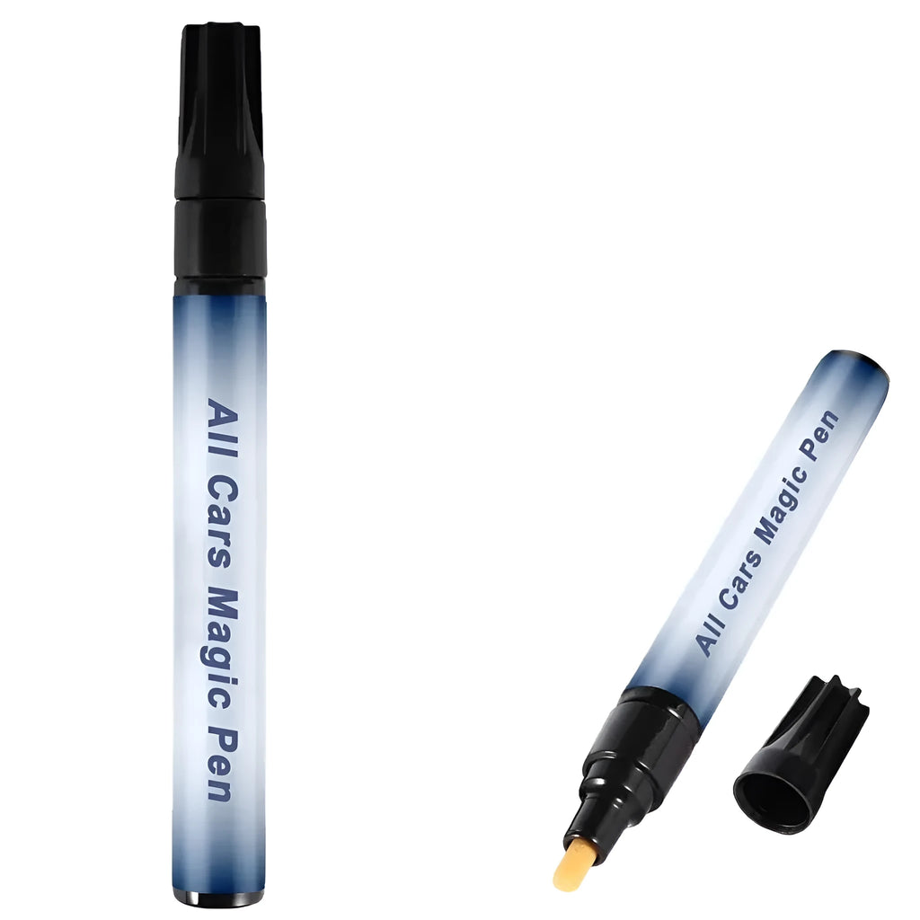 Single car scratch removal pen with 3ml clear coat paint in OPP bag for minor scratch repairs