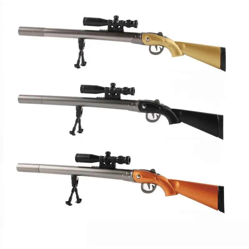 98K sniper rifle replica gel pen with 0.5mm tip and black ink