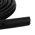 Black EPDM rubber sliding door seal strip for Toyota Hiace High Roof, 5 metres long.
