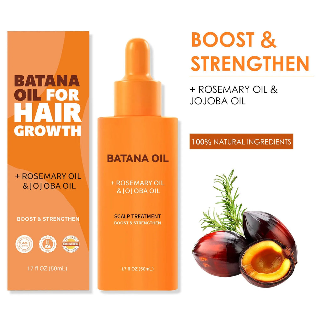 Batana hair care supple hair repair dry oil 60ml white bottle for damaged and frizzy hair treatment