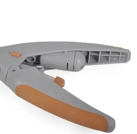 Dog nail trimmer with LED light and blood line indicator on blister card packaging