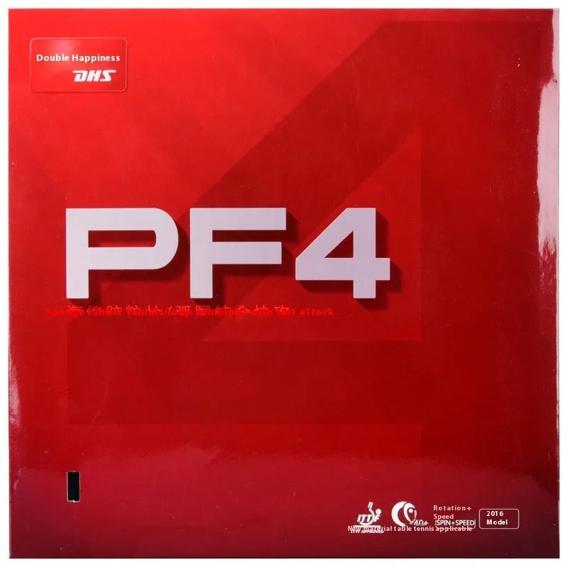 Fast Attack Sticky Classic-50 table tennis racket with red PF4-50 anti-rubber.