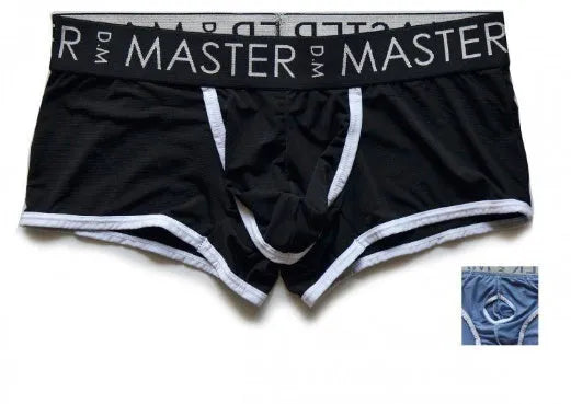 Men's low waist ice silk shorts in solid colours with quick-drying lightweight fabric