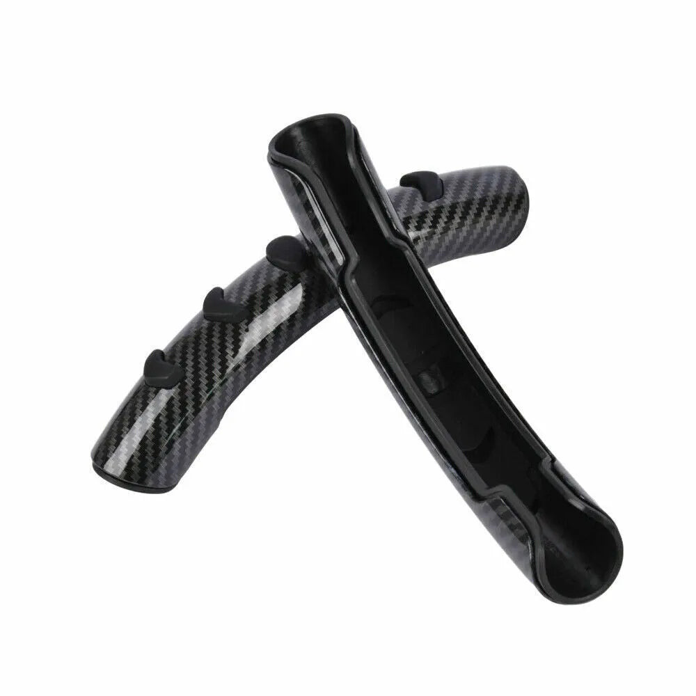 Carbon fibre black fibre steering wheel anti-skid sleeve for 38cm diameter wheels.