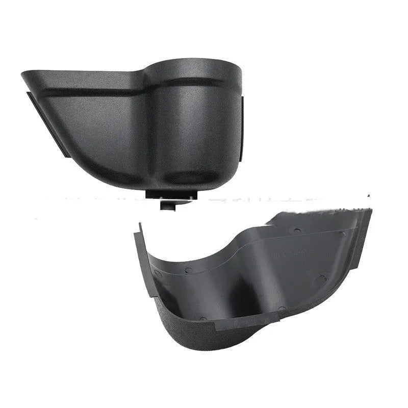 Black ABS storage box for Jeep Wrangler JK and JL interior door panel