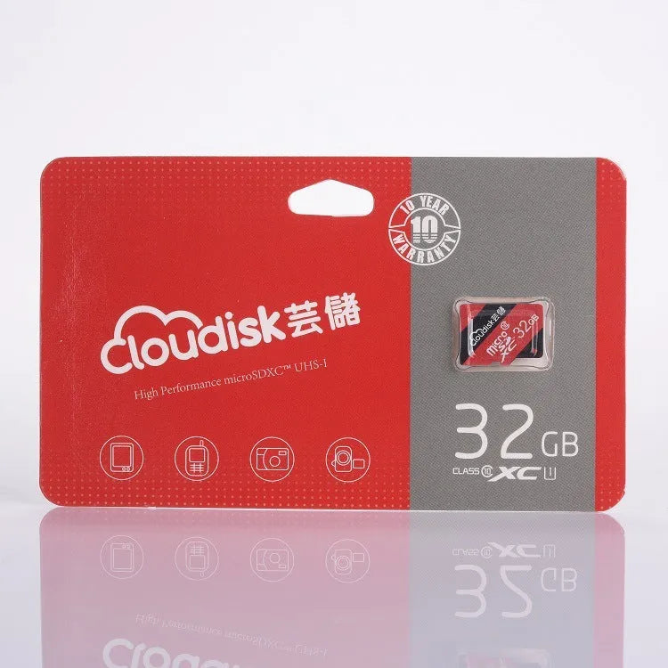 Red Class 10 TF memory card for driving recorder 8GB 16GB 32GB