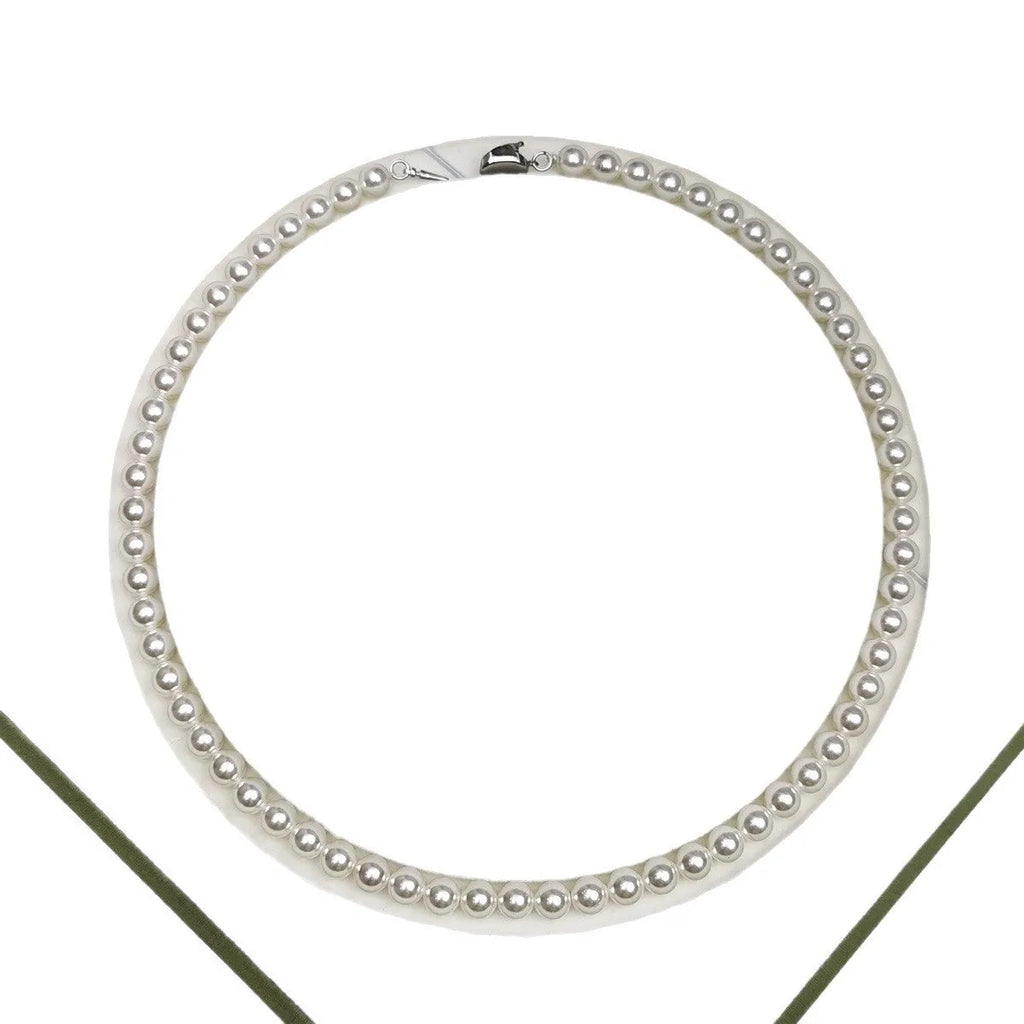 925 silver ingot buckle necklace with clavicle chain on adjustable 41-50cm length unisex style