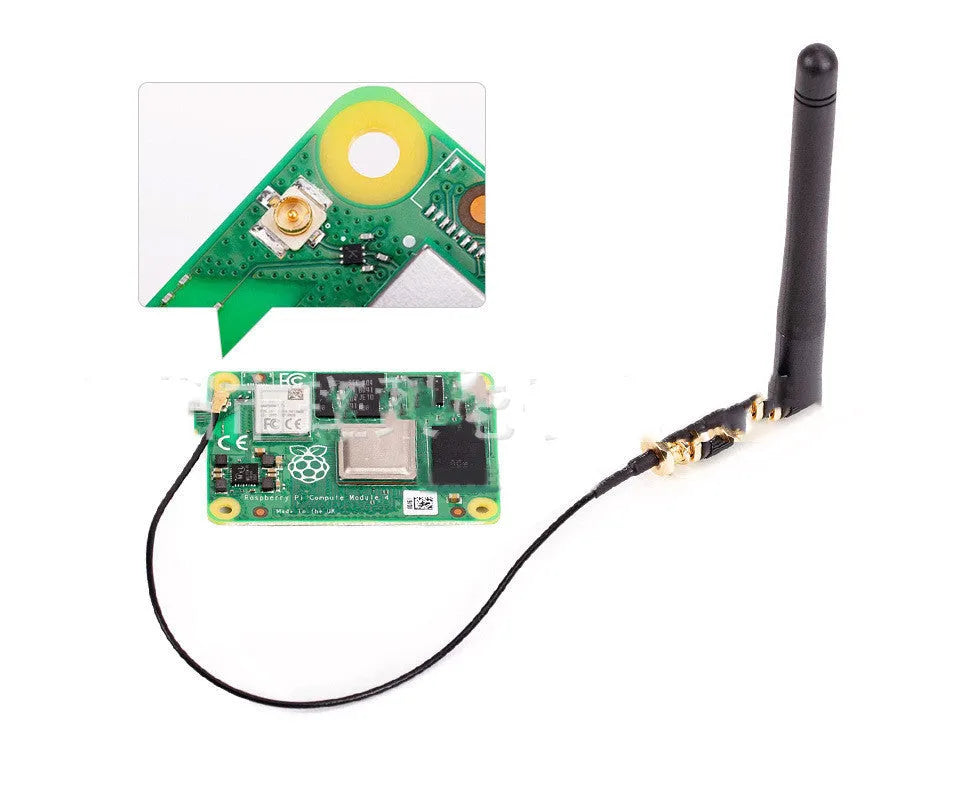 Raspberry Pi CM4 Compute Module 4 core board with BCM2711 processor, B to B connector, Gigabit Ethernet and PCIe expansion