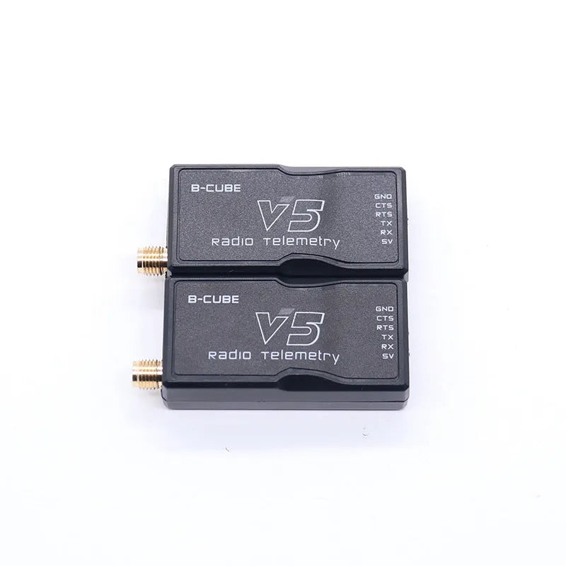 Radio telemetry V5 data transmission module, 433MHz or 915MHz, 500mW, battery powered, for UAV aviation models