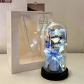 Bionic bouquet artificial flower arrangement in forming process with multiple colour options including gradient effects
