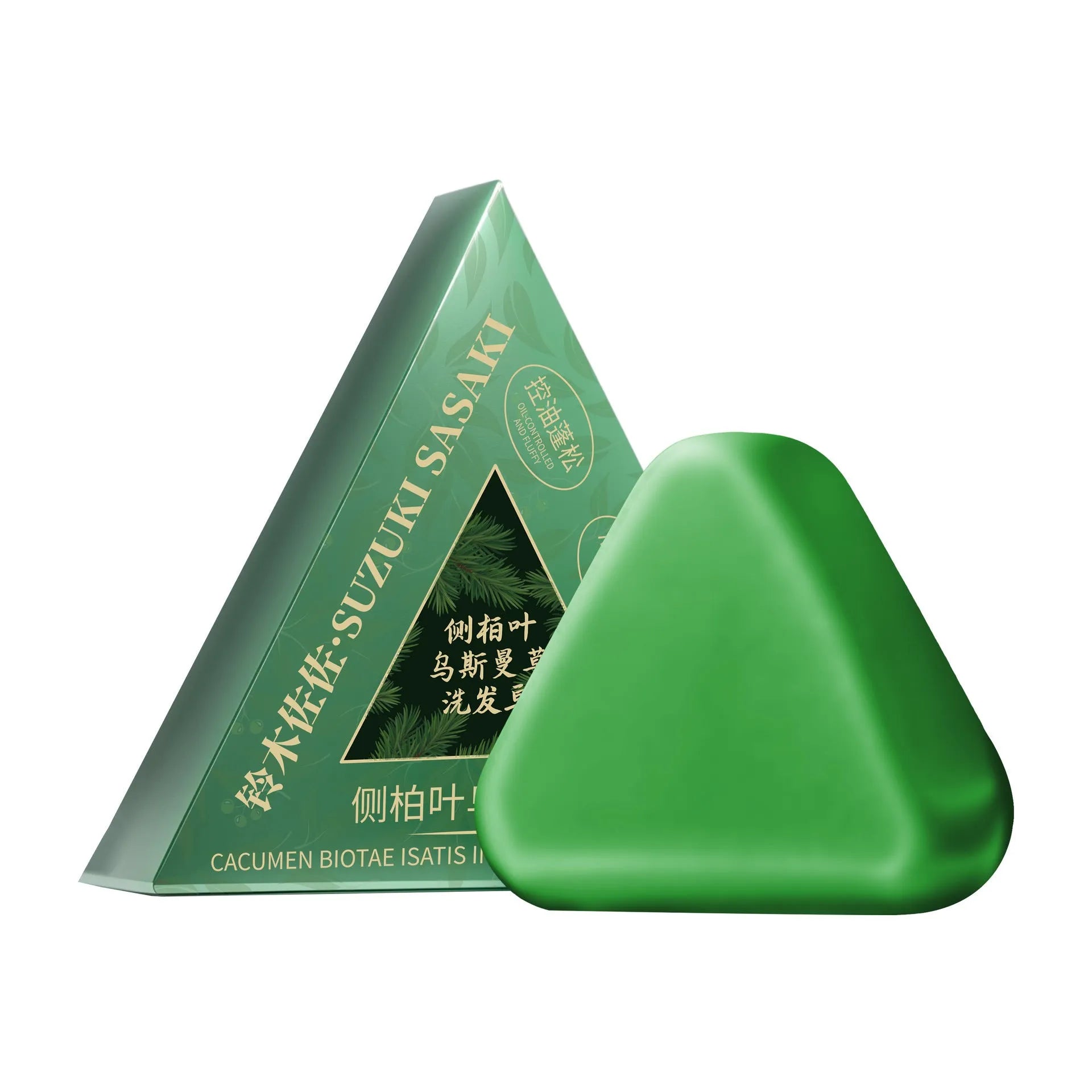 Chinese arborvitae twig Usman hair fixing soap 120g solid bar in packaging
