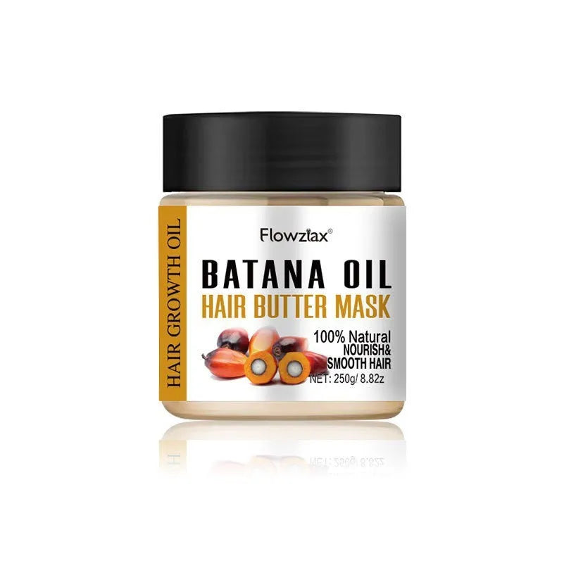 Batana Hair Film Silky Luxury hair mask 100g container with moisturising frizz control formula for youth