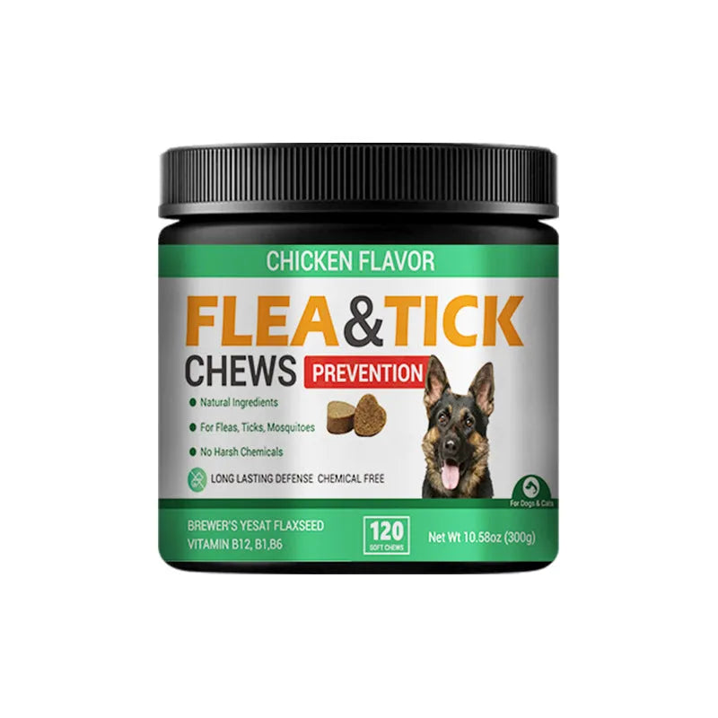 Dog itching relief health supplement 300g bottle with natural ingredients for canine skin care