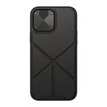 Black and blue TPU back cover phone case for Apple iPhone 13, 13 Pro, and 13 Pro Max models.