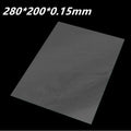 Two pieces of FEP release film for LCD 3D printers, 280x200x0.15mm each, universal 5.5 inch size