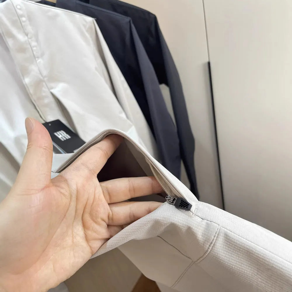 Men's stand collar sports casual jacket in polyester fabric available in multiple sizes and colours