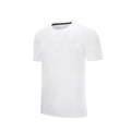 Quick-drying sports suit with short sleeves and pants in gray, black, or white for running and gym workouts