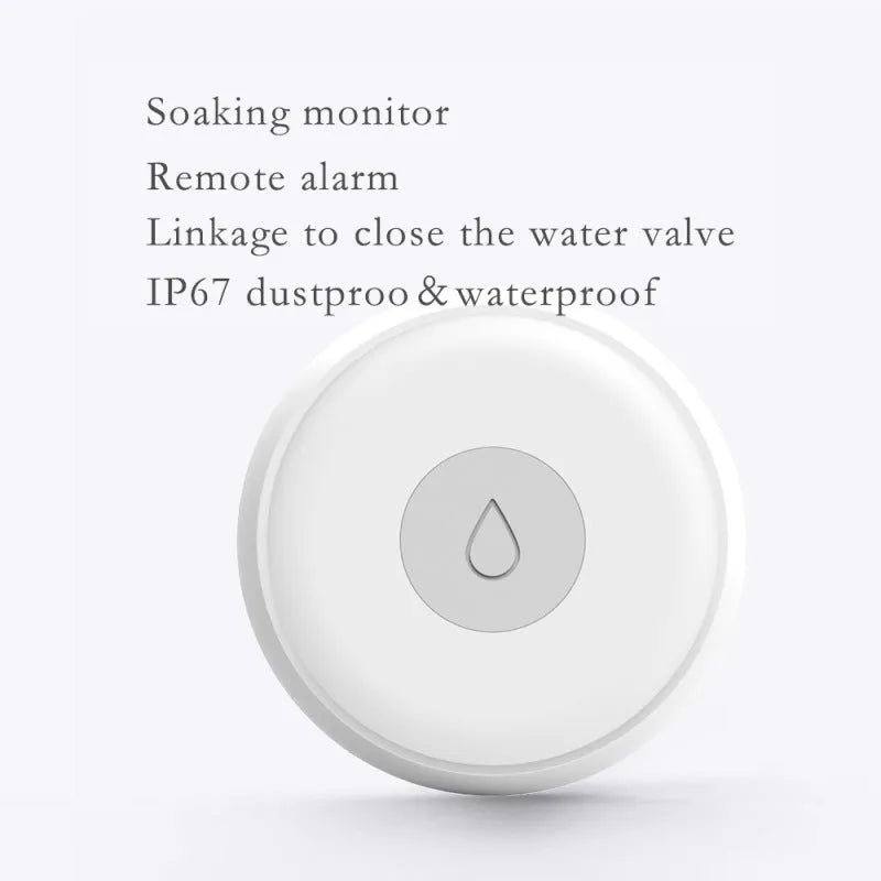 Doodle Smart Water Leakage Detection Alarm with wireless ZIGBEE3.0 communication and smartphone notification capability