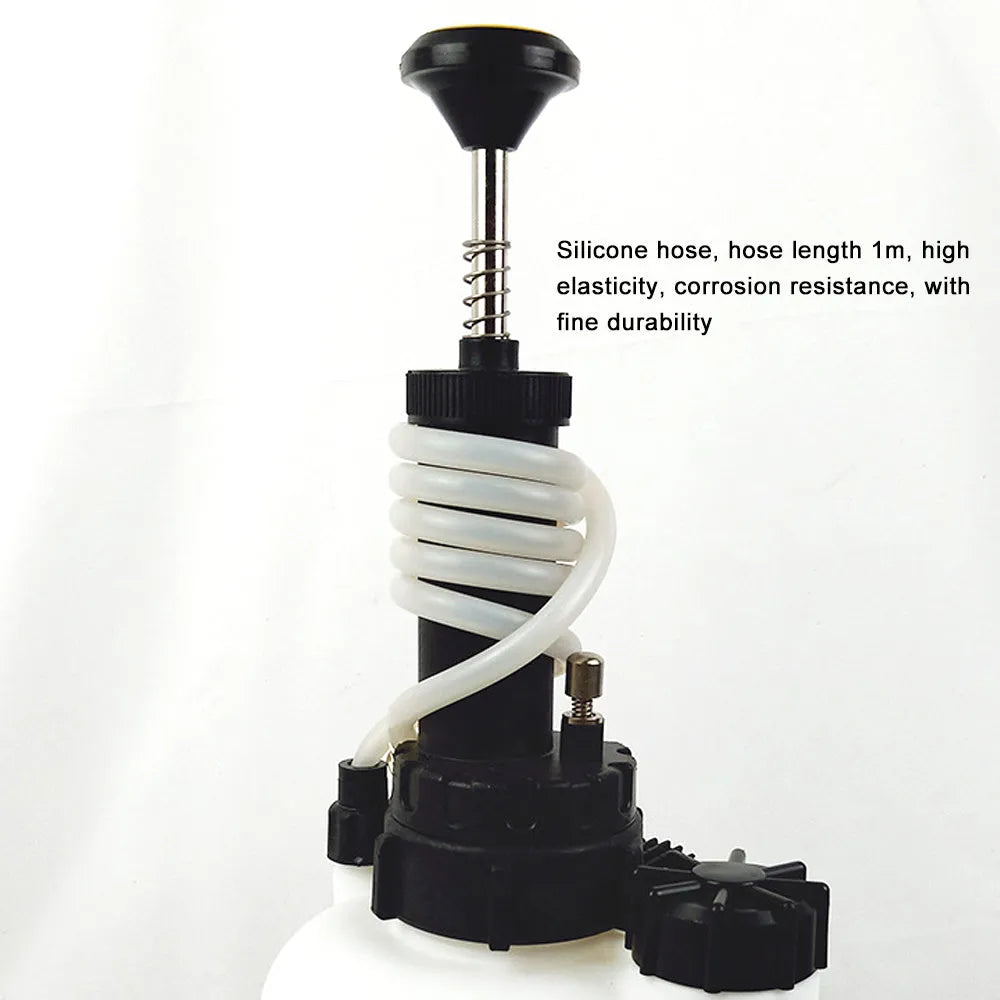 White 3 litre automobile brake oil tank replacement tool