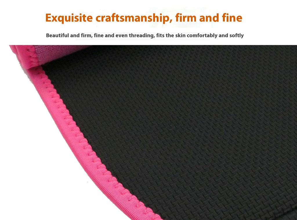 Neoprene hot lumbar support belt for fitness and running sports in black colour