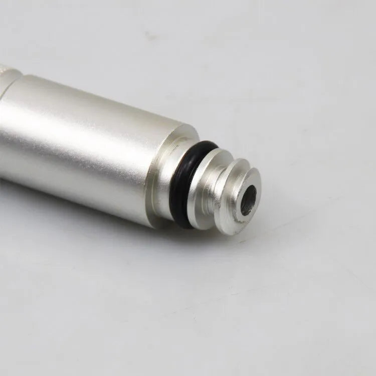 Silver metal transmission refueling joint adapter tool VAS6262-9.