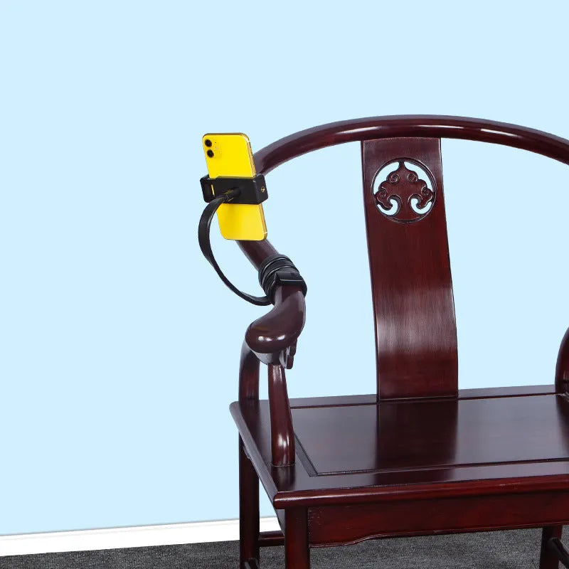 Flexible adjustable hose phone holder with bending design for live streaming positioning