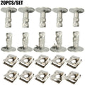 Universal lower screws 20-piece set for Audi Volkswagen engine transmission cover installation