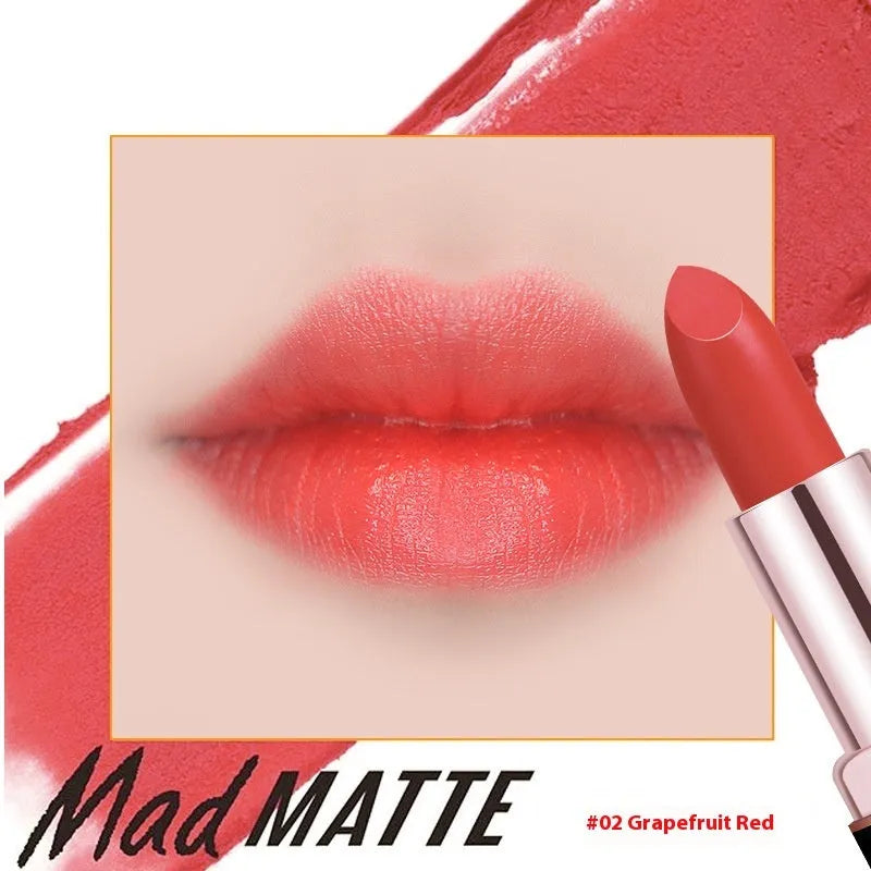 Fey Beauty moisturising lipstick bullet in Cameo Brown nude colour, 3.8g net content.