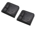 Black wireless car door projection welcome light, 2PCS, 6.5x6.3x1.5cm, LED logo display for left and right doors