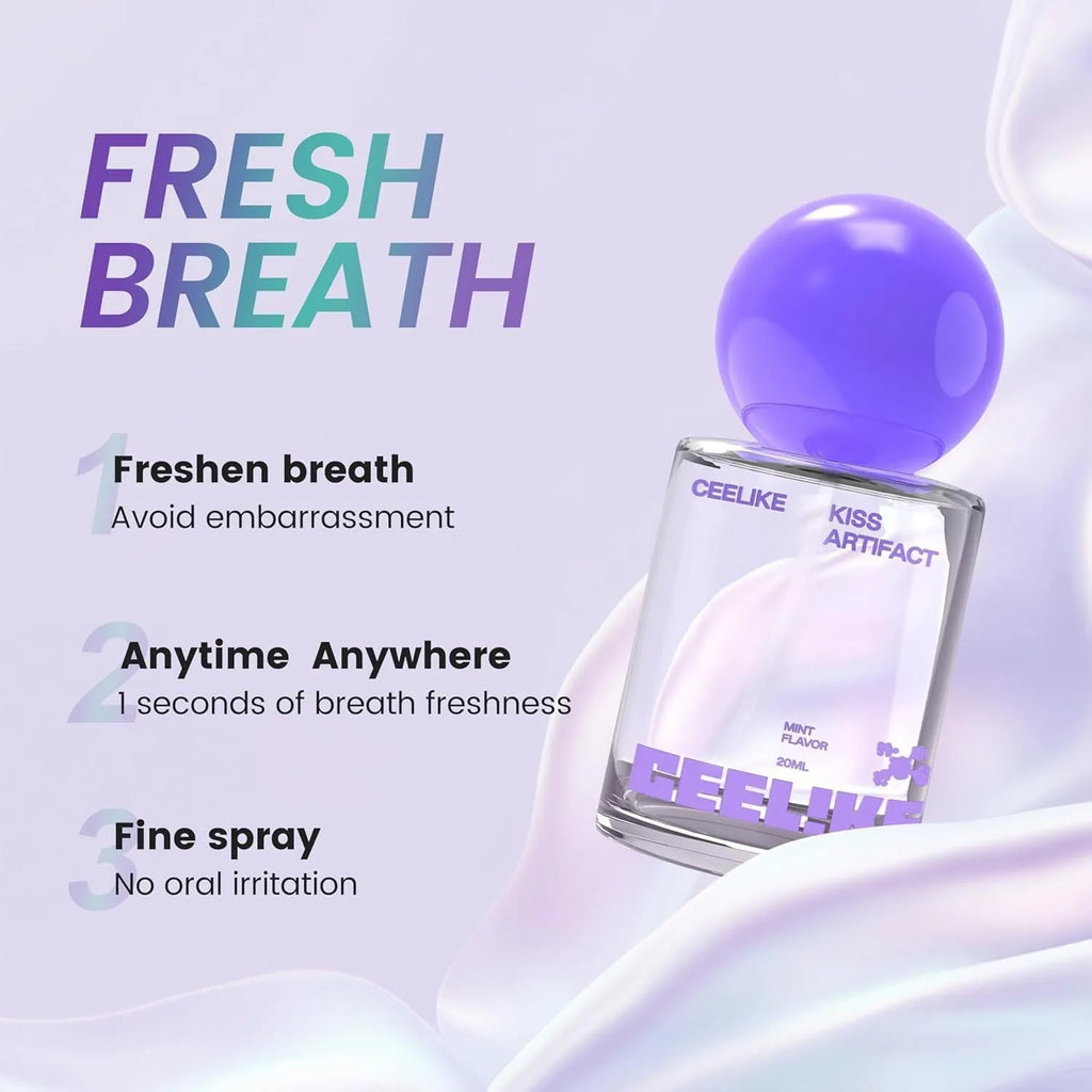 20ml portable probiotic oral spray bottle for hydrating body care
