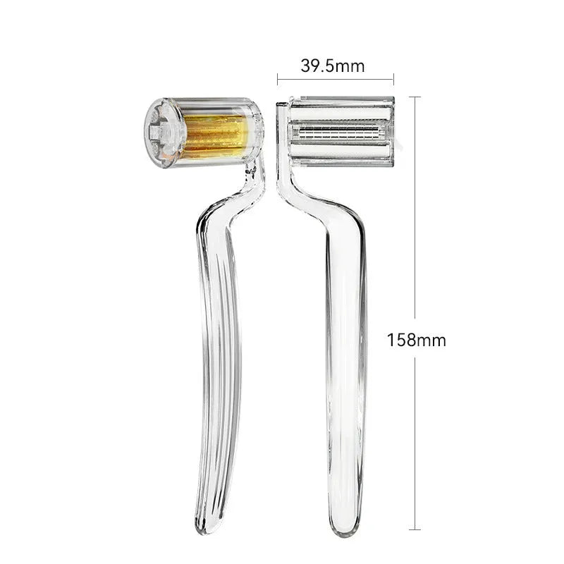 Micro needle roller mesotherapy facial care instrument with 0.25mm needle length and 3ml liquid tank