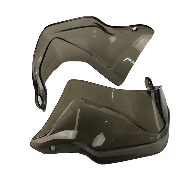 ADV handlebar heightening piece hand guard universal modification for BMW models in brown grey transparent plastic