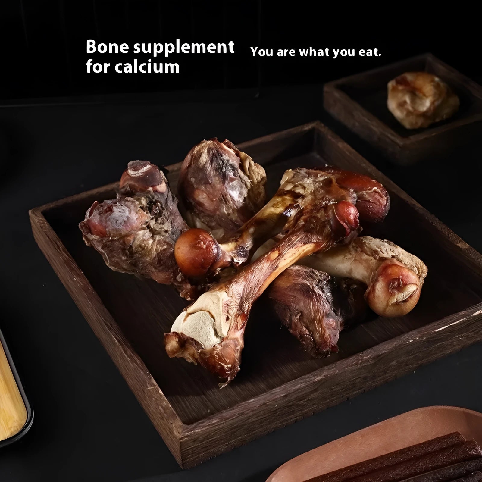 A high-calcium, gluten-free dental chew for puppies in Large, Medium, and Small sizes on a plain background.