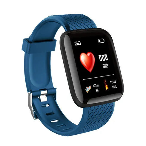 APP sleep monitoring step counting sports bracelet in blue, black, and purple colours