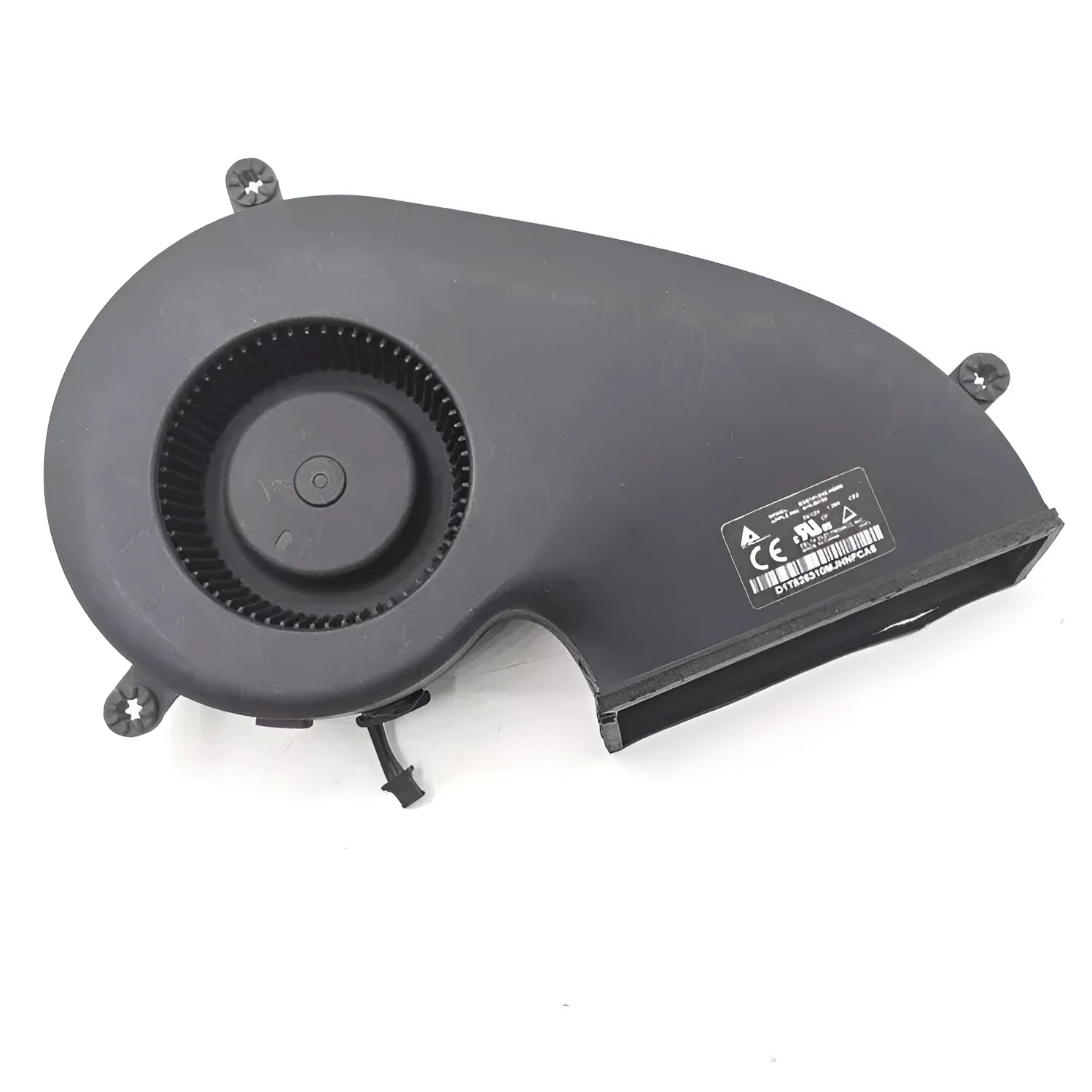 Third-party plastic cooling fan for 27-inch Apple iMac A1419 A211 model replacement.