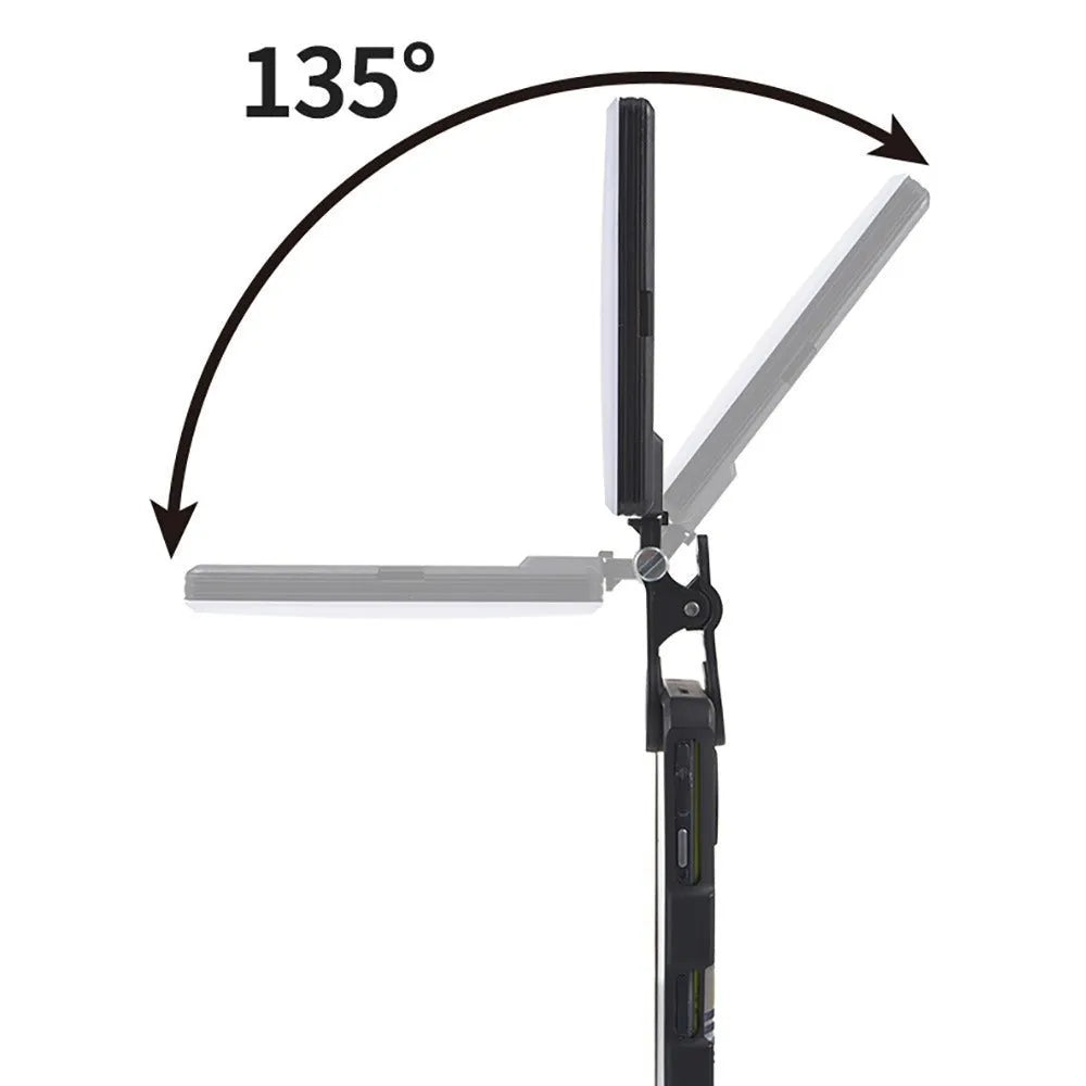 Portable pocket fill light with clip for mobile phone photography and live broadcasting
