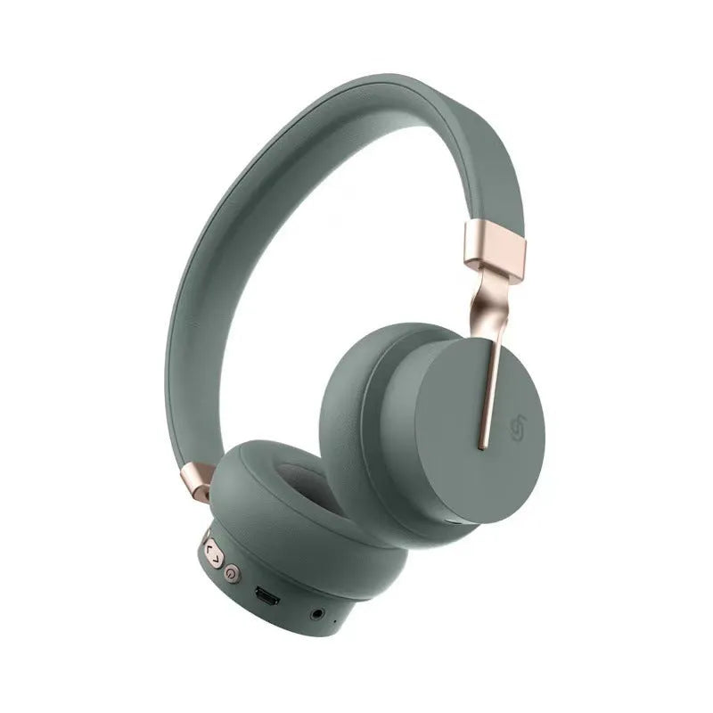 Simple solid colour headworn Bluetooth phone stereo headset showing multiple colour options