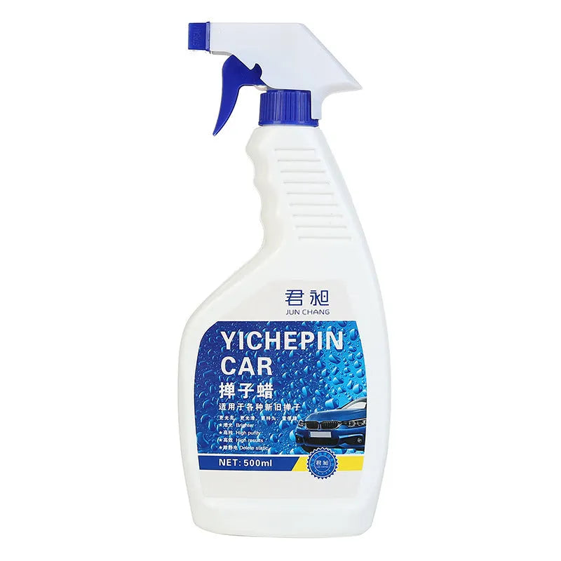 500ml can of car dust wax spray for paint maintenance and oxidation resistance.