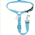 Nylon dog leash with metal buckle in Army Green colour showing adjustable length feature