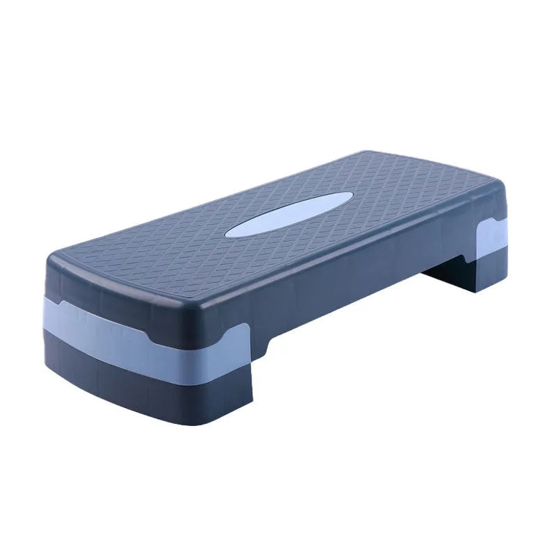 Grey Fit Step aerobic fitness platform showing dimensions 68 cm long by 28 cm wide
