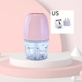 Household electric sand ice machine 200W cherry blossom powder plastic body ice crusher