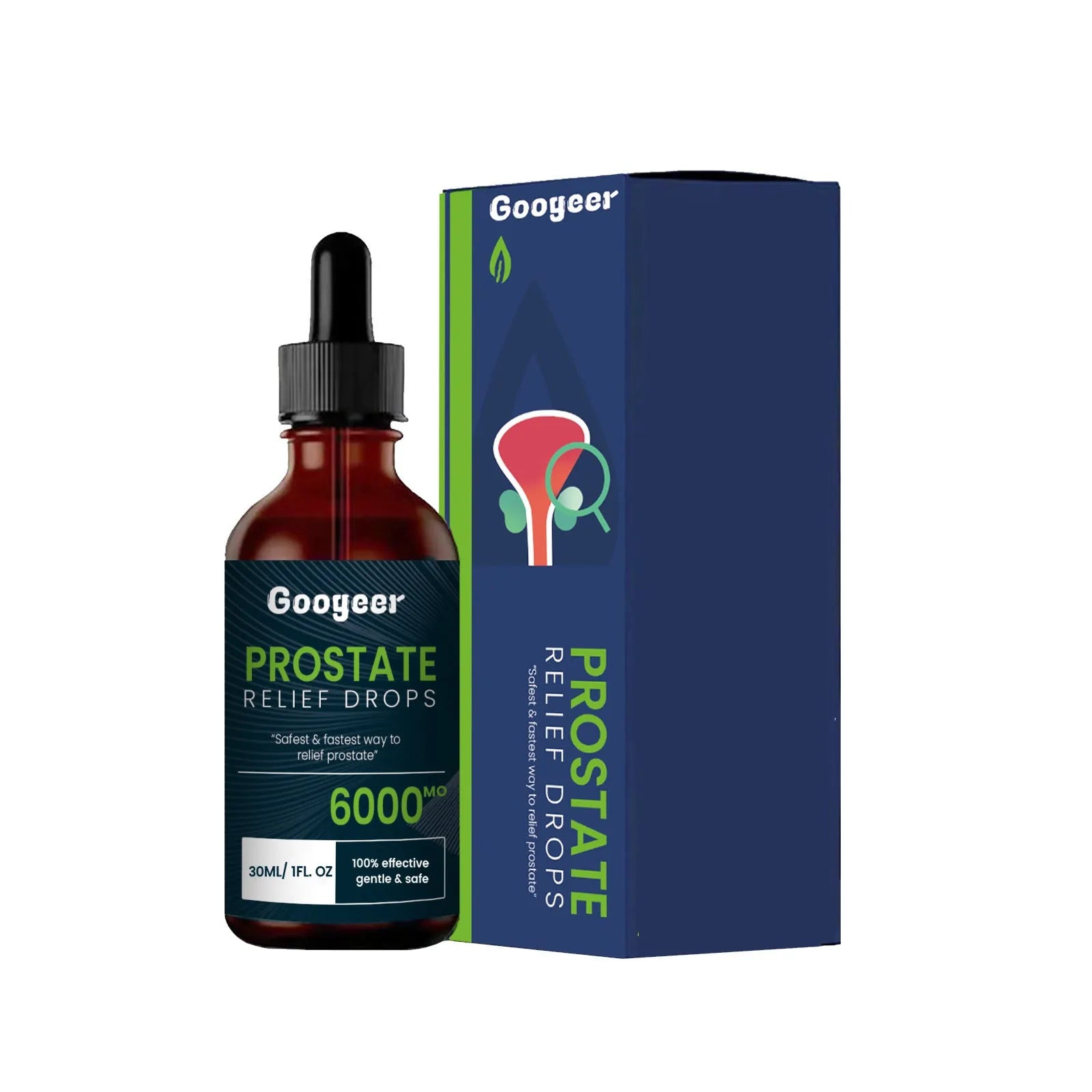 30ml men's vitality massage oil bottle with nursing drops