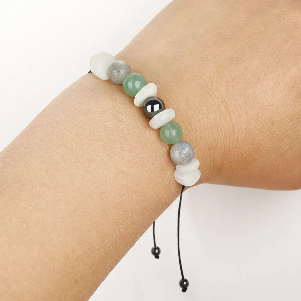 Geometric stone women's bracelet in colour 3906 with manual processing craftsmanship