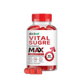 Tub of 60 dietary supplement gummies with apple vinegar and beetroot powder, folic acid, and vitamin B
