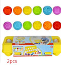 Children's educational toy bag assembly on clever egg twisted egg toy plastic dinosaur number letter learning game for kids colour matching set 12 egg dinosaur