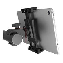 Black ABS plastic bicycle handlebar phone bracket mounting smartphone for cycling video